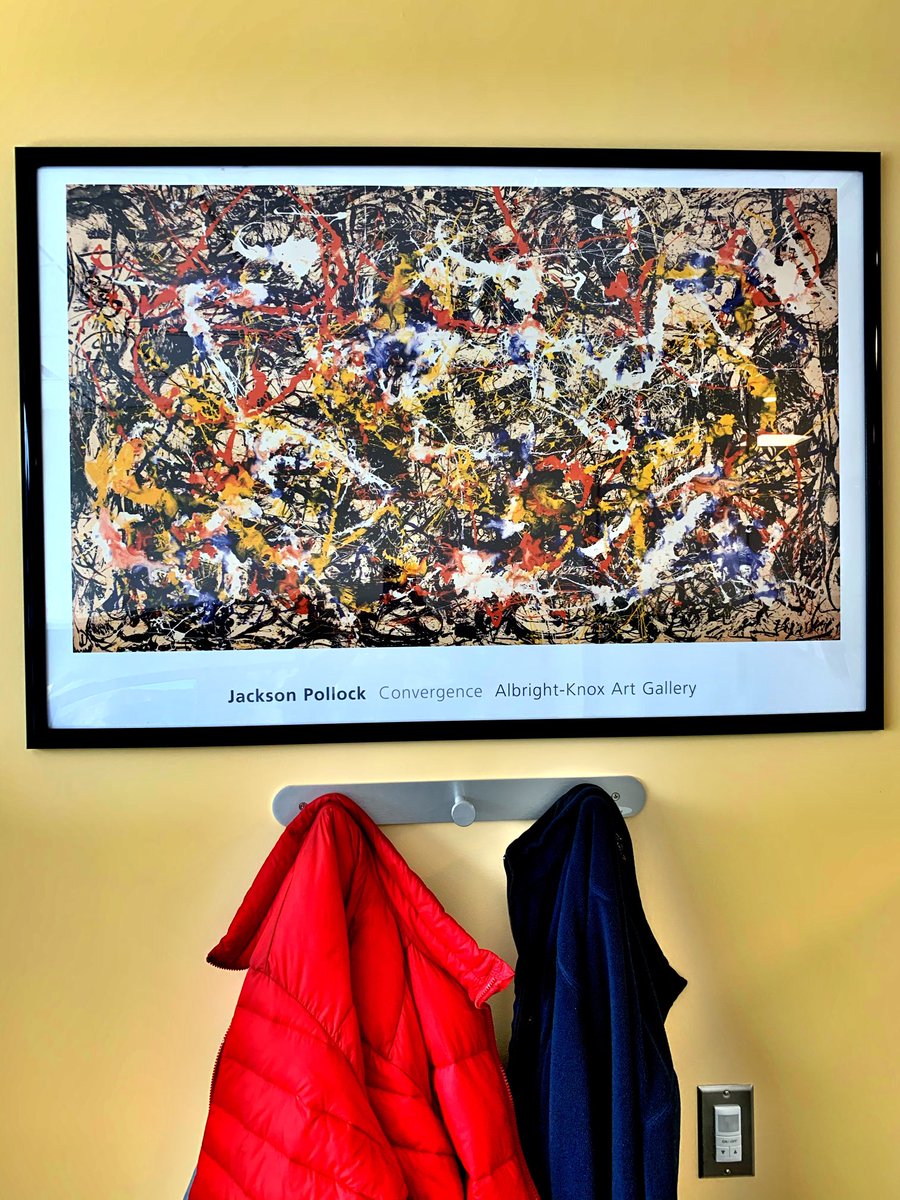 Because every  #Matrixbiology lab should have a pollock on the wall for inspiration.