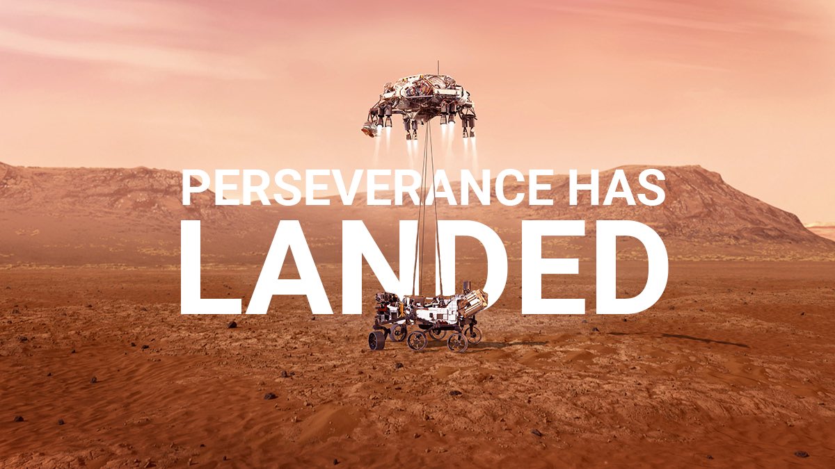 GD_OTS's tweet photo. Congratulations @NASA and @NASAPersevere on a successful landing on Mars! @GD_OTS is honored to have played a part. #CountdownToMars https://t.co/SIdusZrcuw