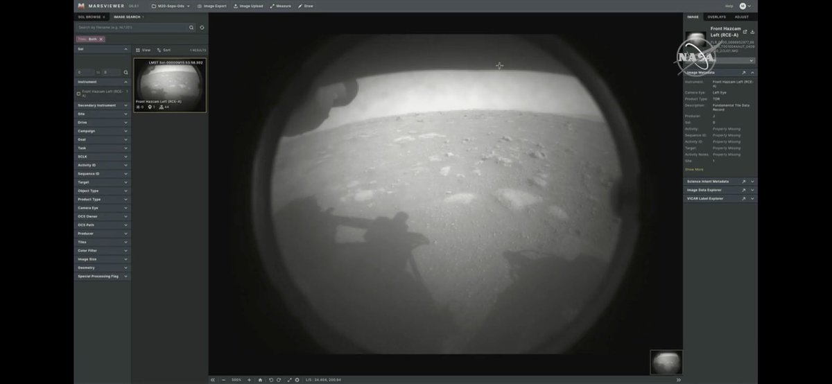 verox's tweet photo. Emozionante! #Mars2020 https://t.co/uGA98zEbcF