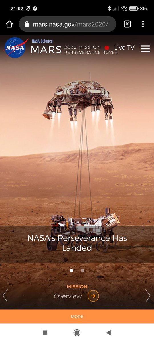 MonachSci's tweet photo. Just seeing the first images from the Mars rover which has landed safely. Amazing! Well done, everyone at NASA #MarsPerseverance https://t.co/EmqTburDEe
