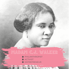 OhioSalonAssoc's tweet photo. This month we honor Madam C.J. Walker, born Sarah Breedlove (1867-1919).  Sarah became the first black female millionaire in America thanks to her homemade line of hair care products. She still inspires us today as a pioneering black female entrepreneur in the beauty industry. https://t.co/bMZ5c1QsQF