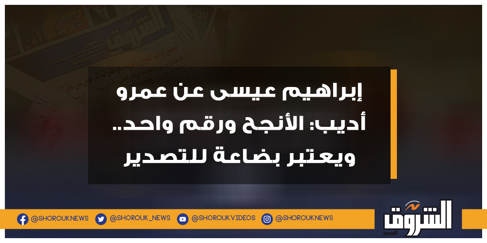 الشروق إبراهيم عيسى عن عمرو أديب الأنجح ورقم واحد.. ويعتبر بضاعة للتصدير إبراهيم عيسى