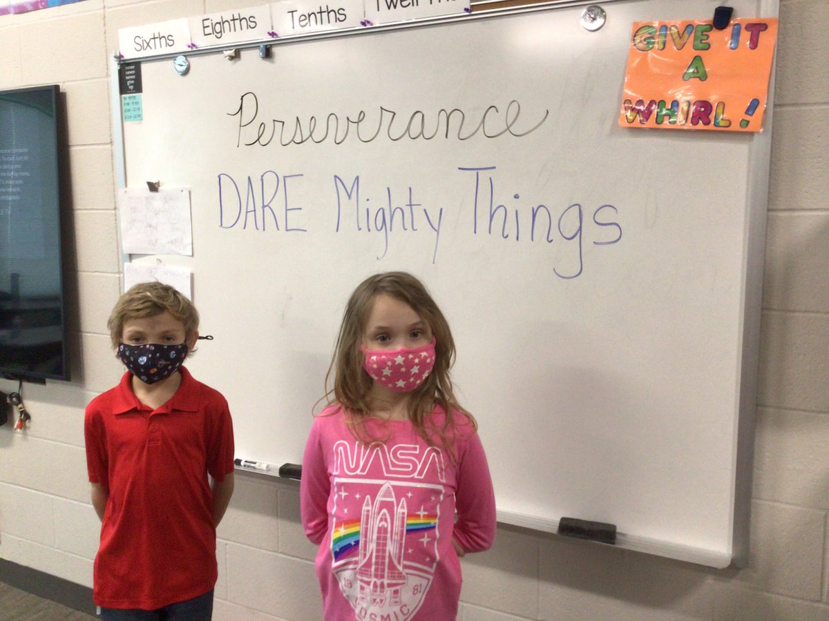 Third graders were thrilled to watch <a href="/NASAJPL/">NASA JPL</a> succeed with the landing of Perseverance on Mars! #CountdownToMars