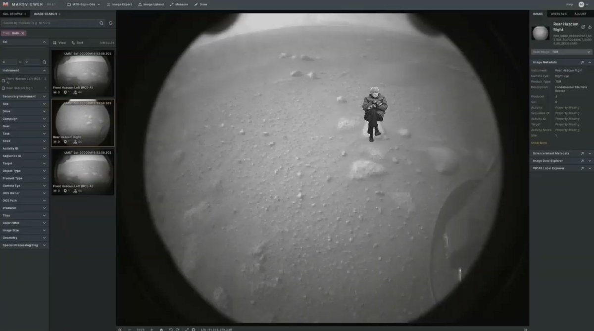 "Perseverance gets you anywhere" - first photo from Mars
#berniesanders #berniesMittens