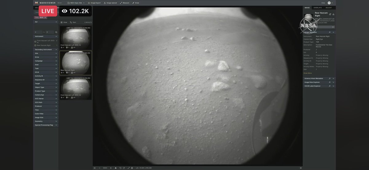 Vai Pathak (@vai_datasci) on Twitter photo Congratulations to the Mars Perseverance team on a successful landing! #MarsPerseverance #PerseveranceRover #NASAPerseverance <a href="/NASAPersevere/">ARCHIVED - NASA's Perseverance Mars Rover</a>
First 2 pics from the lander Congratulations to the Mars Perseverance team on a successful landing! #MarsPerseverance #PerseveranceRover #NASAPerseverance <a href="/NASAPersevere/">ARCHIVED - NASA's Perseverance Mars Rover</a>
First 2 pics from the lander
