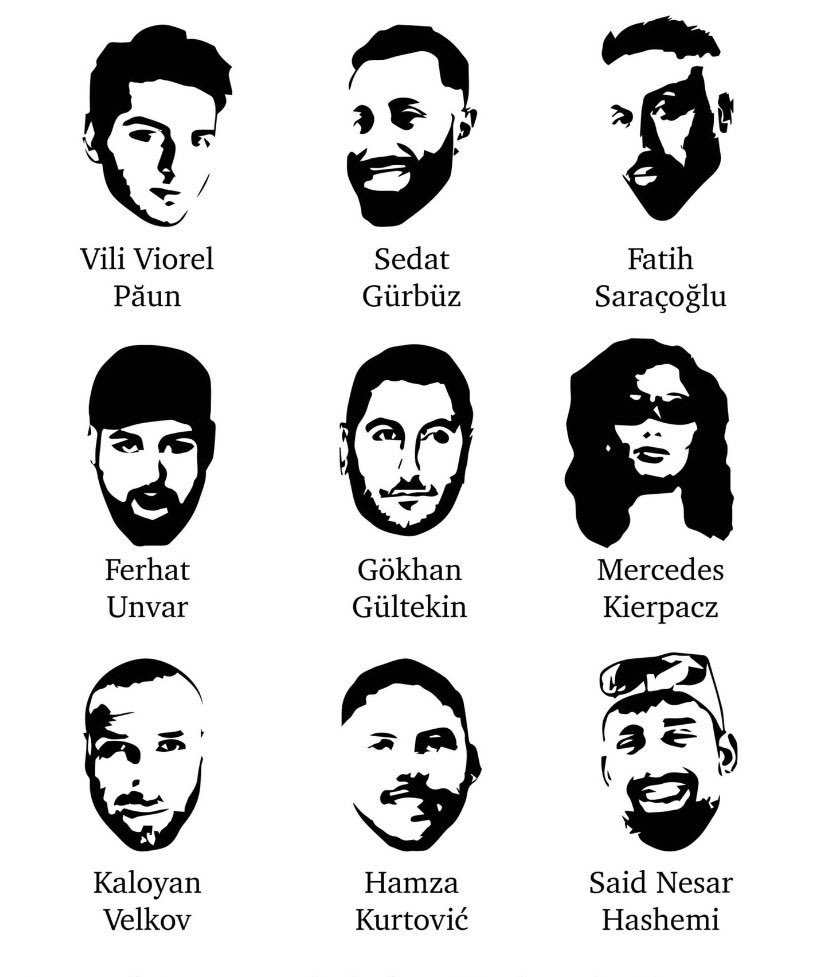 ZDFhessen's tweet photo. Wir gedenken. #SayTheirNames #Hanau @ZDFheute https://t.co/P17UmJipSC