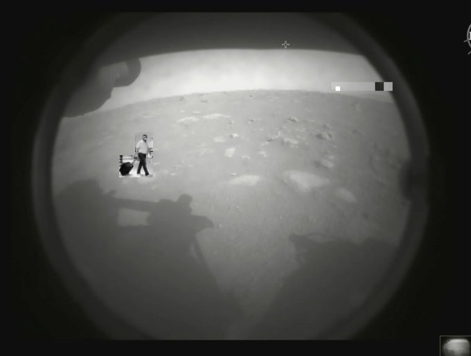 The first image from Perseverance from the surface of Mars!