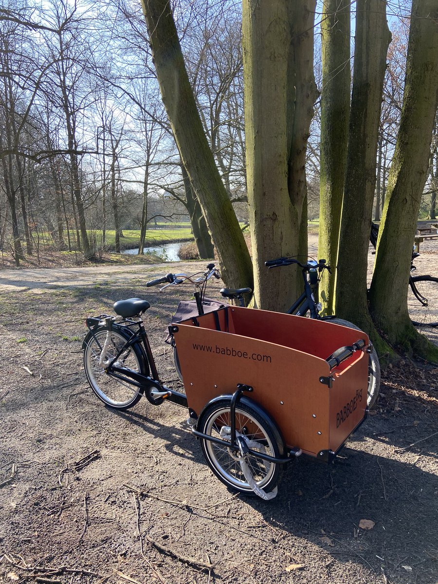  Our bakfiets! It’s transformed school runs, shopping trips and days out. In fact, cycling in general. I have loved swapping my  commute for a  And last but not least, having a fantastic team to work with  @ukinnl On to year two! 