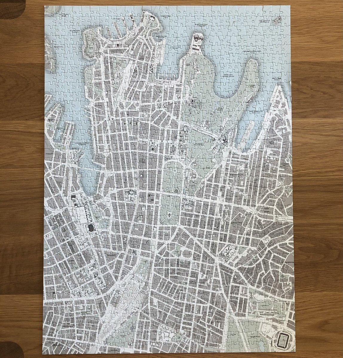 PhilipThalis's tweet photo. So people of Sydney, you think you know your city? 
But can you put it together, piece by piece, place by place, park by park?
Take the challenge &amp; get your own #publicsydneypuzzle, available from all good city bookshops &amp; online through @UroPublications https://t.co/efC98g1AES