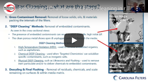 CatCracking's tweet photo. IN CASE YOU MISSED IT: Carolina Filters, Inc. gave an info-packed webinar on the Benefits and Challenges of Filter Cleaning in rFCCU and FCCU Processing Applications. View it here: https://t.co/BDD12msJUH
@RefiningComm #energy #oilandgas https://t.co/cS1QmGzBqp