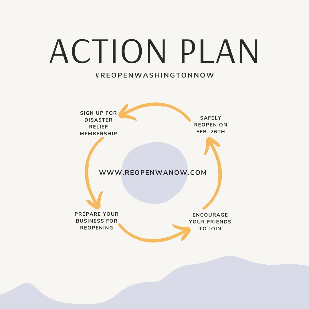 #ReopenWashingtonNow #ReopenWANow