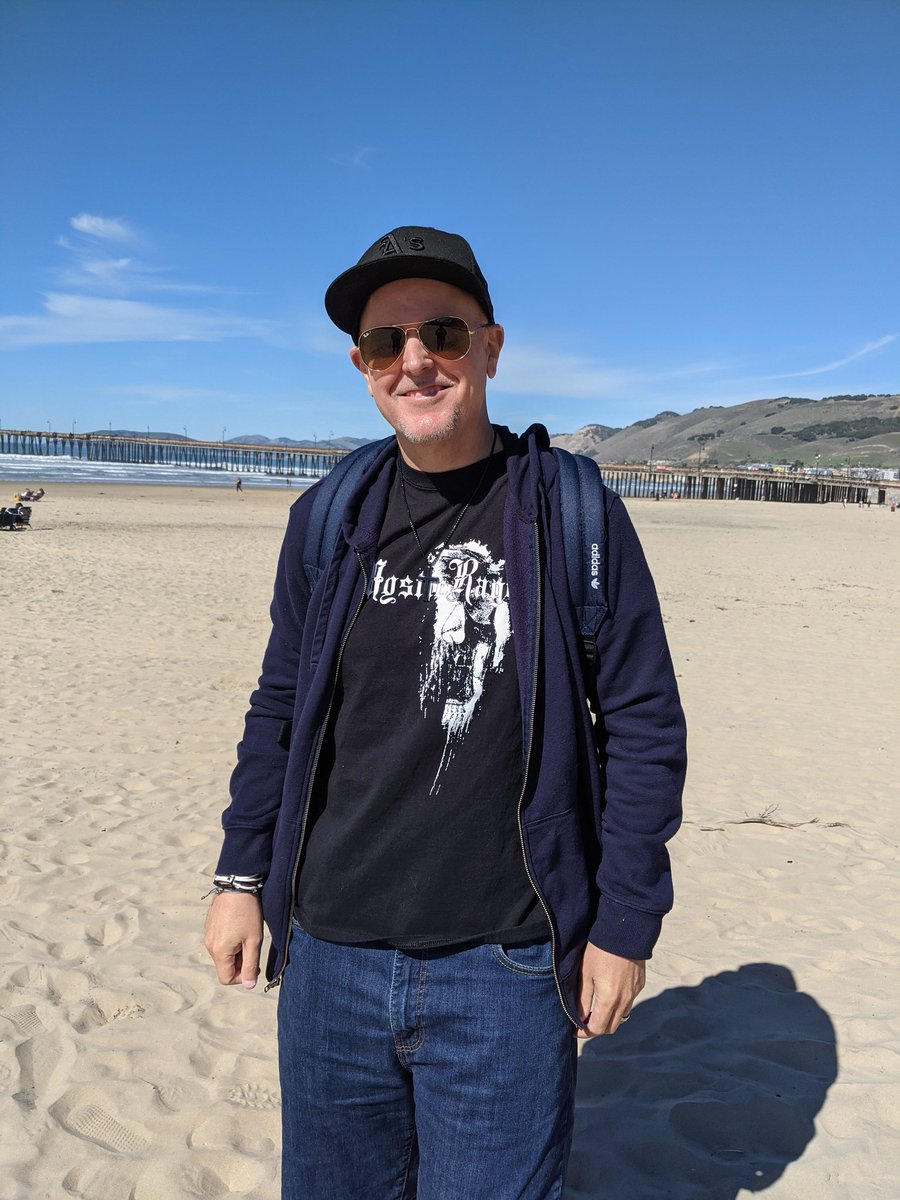 Shout out Hayward California ...  Plan to wear something music related every day in 2021. Day 49 (Feb. 18): <a href="/mysticrage/">Mystic Rage</a> <a href="/MusicDepotStore/">Music Depot</a> #jimmusic2021