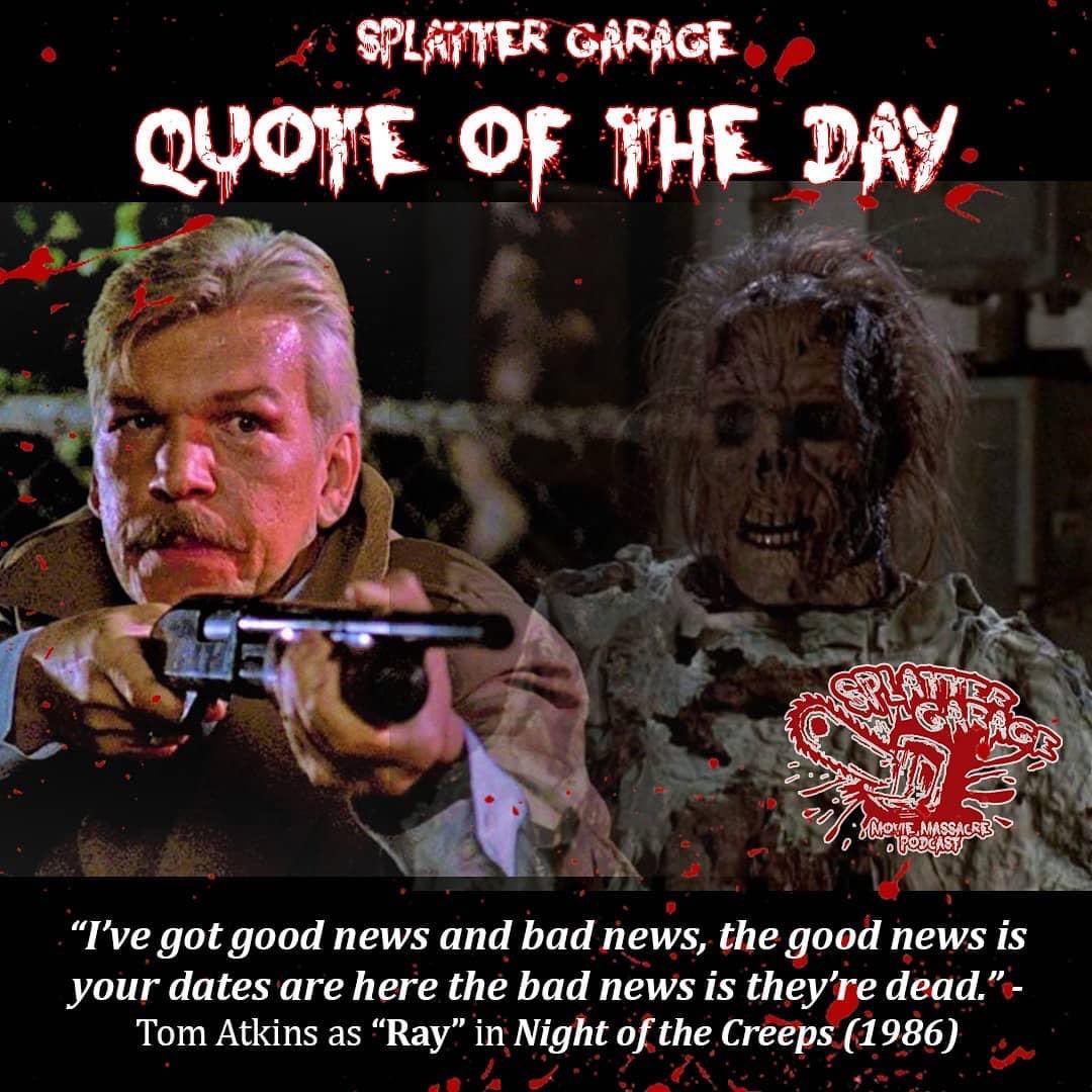 splattergarage's tweet photo. Who remembers this gem?
#horror #horrormemes #horrorquotes #moviequotes #horrorrules #movies #Bmovies #cultfilms #zombies #aliens #tomatkins #monsters #quotes #quoteoftheday #podcast #podcastersofinstagram #cheesyquotes #classichorror #classic https://t.co/EWGiUp68hO