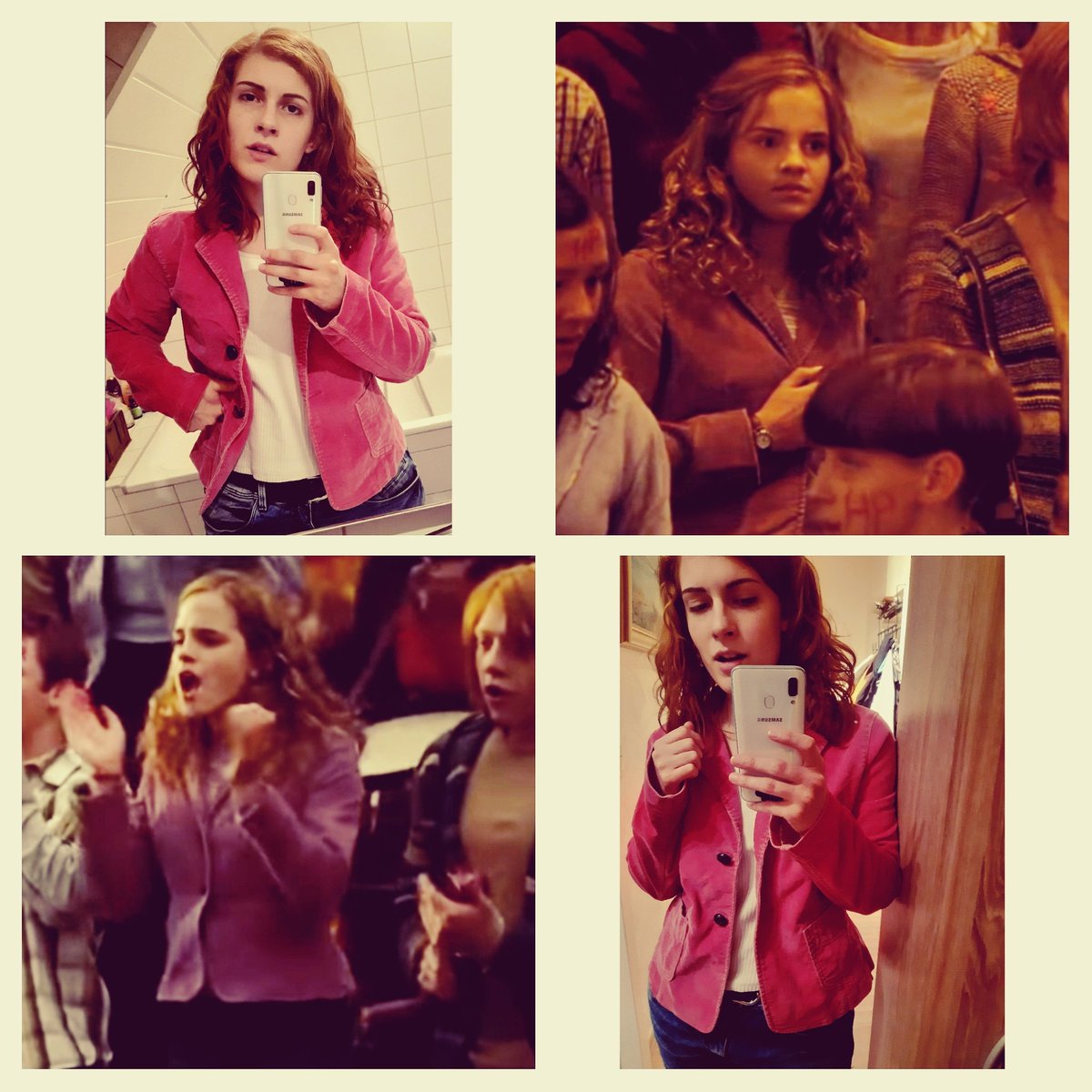 riecktheboss's tweet photo. Today a new #screenaccurate #Hermione item arrived. I still currently am full on my emergency medication but that couldn't stop me from taking a few quick selfies! #depression #notjustsad
#HermioneCosplay @MuggleNet https://t.co/k8m5AFBHUk