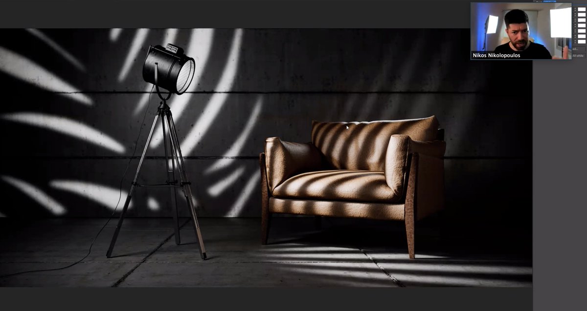 Today we were pleased to have Nikos Nikolopoulos from <a href="/clightingltd/">Creative Lighting</a> present a virtual webinar on lighting techniques. Continuing to update our technical capabilities and creative sensibilities is always key. Thank you, Nikos!
#archviz #lighting #rendering #3drendering