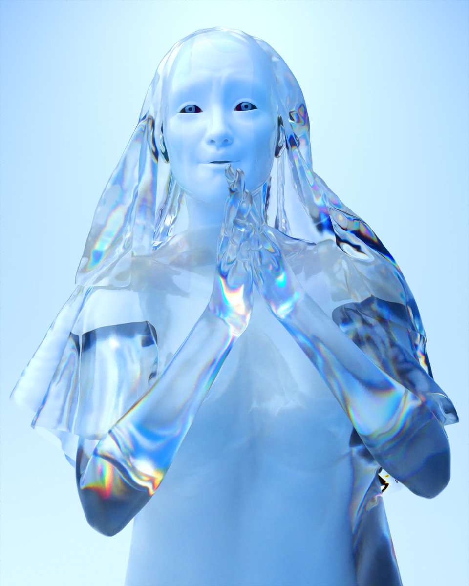 mirotiff's tweet image. At 22, I felt lost without a path.
I created this virgin Mary during a technological unconscious thinking about the religious icon and the salvation that religion can provide in a vacuum, this is the result
How about you? Have you ever felt lost?

#cryptoart #Crypto #aesthetic