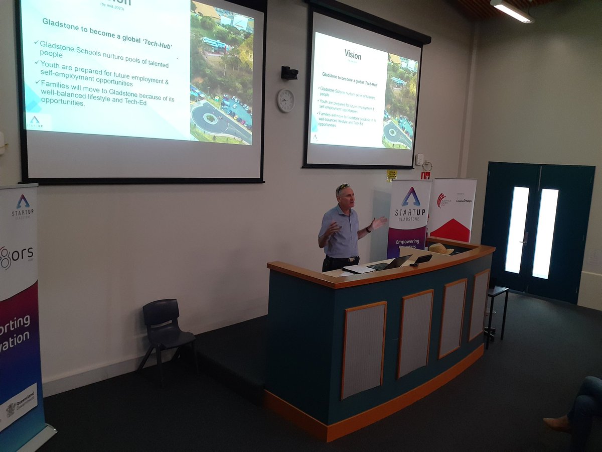 Youth Innov8ors (pilot) has been launched by <a href="/InnovationSarah/">Sarah Pearson</a>.
Thanks to all supporting organisations <a href="/RioTinto/">Rio Tinto</a> <a href="/APLNG/">APLNG</a> <a href="/GAWB/">Fredrik Persson</a> <a href="/QldGov/">Queensland Government</a> <a href="/StartupGladston/">Startup Gladstone</a> <a href="/NBN_Australia/">nbn® Australia</a>