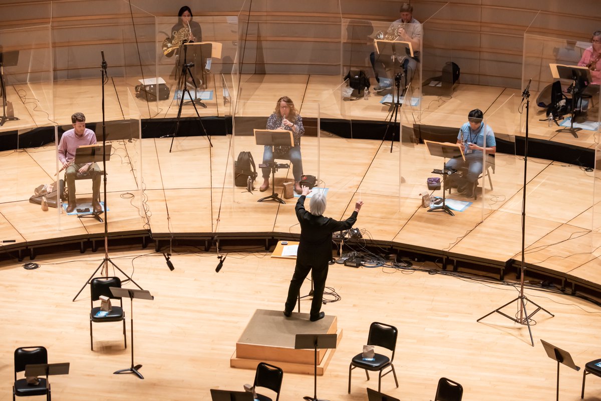 PacificSymphony's tweet image. Photos from our first rehearsal back in a year 🥺 - can't wait to present what we have planned!

(@pso_musicians)