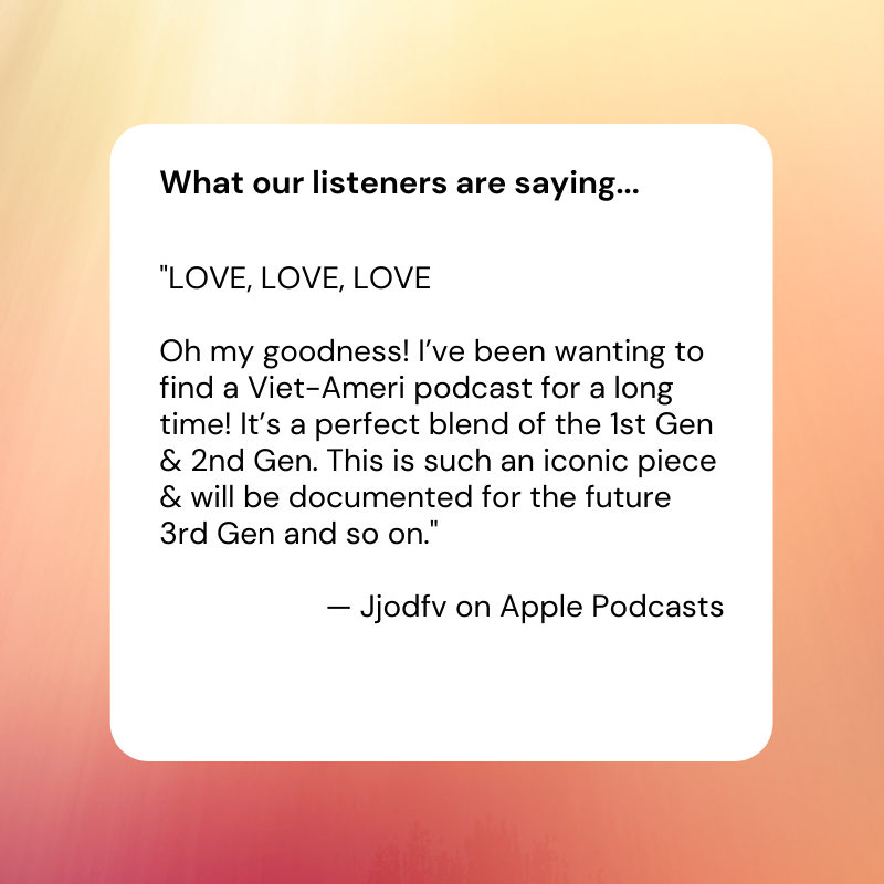 VBPStories's tweet photo. Thank you to this listener for their lovely review! If the stories we share on the VBP podcast resonate with you, leave us a review on Apple Podcasts, Spotify, or your preferred podcast platform.

#VBPstories #ListenerFeedback #Podcast https://t.co/Nwl5d1rk8e