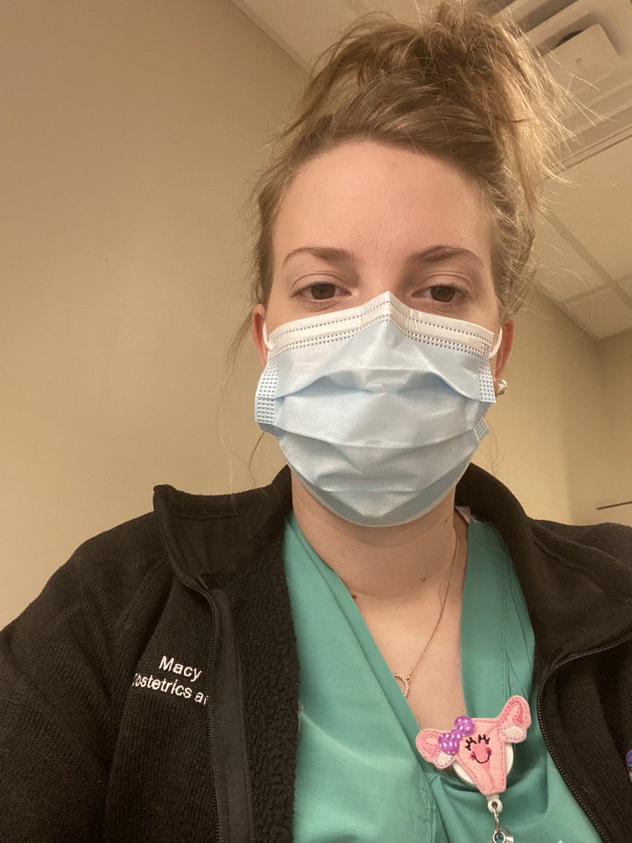 MacyWalz's tweet photo. A patient in GYN clinic asked me, “Is that a cow?” And I couldn’t help but wonder if they were talking about me or my badge reel #obgyntwitter #residency https://t.co/tKcBPf1gvB