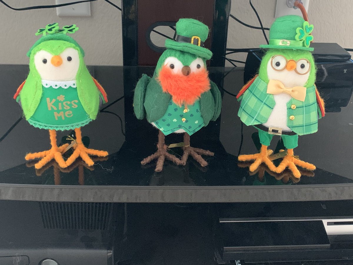 bdjohnson0627's tweet photo. They are few but mighty! ⁦@jordans_bell⁩ #stpatsday2021 https://t.co/FQYdRuHy0z