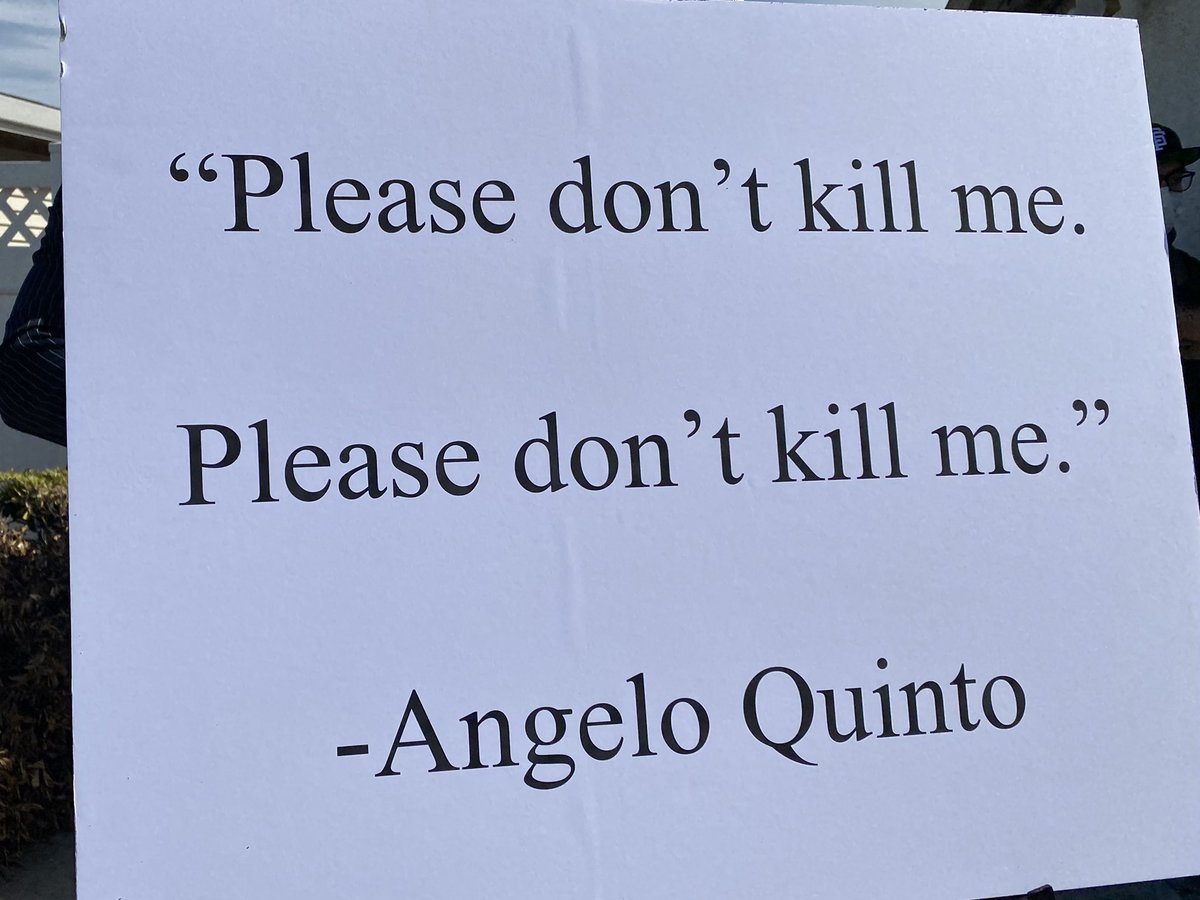 CarrieHodousek's tweet image. The family of 30 year old Angelo Quinto files wrongful death claim against Antioch Police saying cops put a knee on his neck while he was having a mental health crisis in December. Quinto’s unopened Christmas presents are shown here. More on @KCBSRadio today.