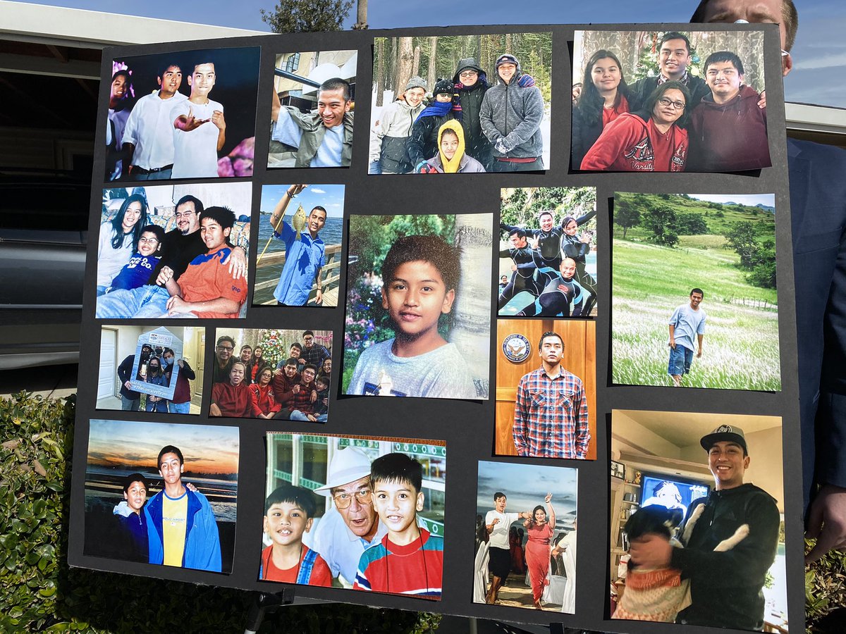 CarrieHodousek's tweet image. The family of 30 year old Angelo Quinto files wrongful death claim against Antioch Police saying cops put a knee on his neck while he was having a mental health crisis in December. Quinto’s unopened Christmas presents are shown here. More on @KCBSRadio today.