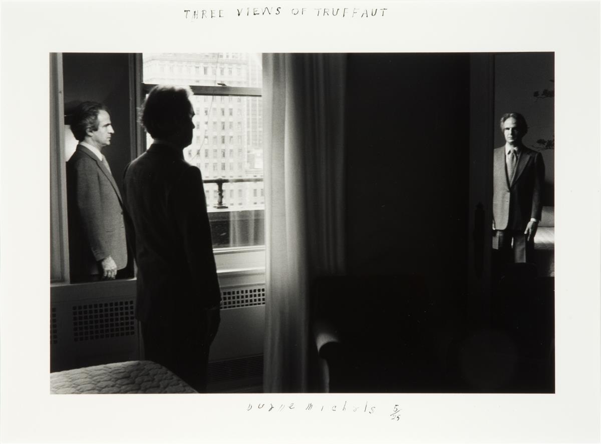 Happy Birthday to photographer Duane Michals! 
"Three Views of Truffaut", 1981, gelatin silver print on paper. In the Thoma Art Foundation Collection.