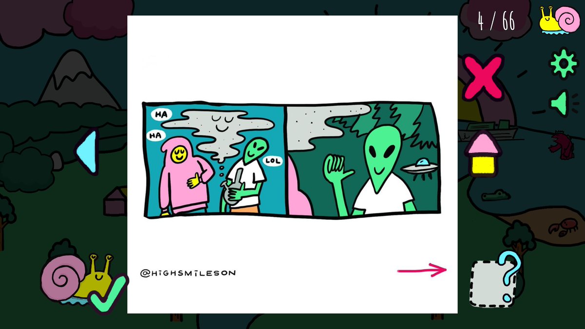 High Smileson, the 10 minute game that dares to ask the question: what if you were hella danked 24/7 https://t.co/PQ06ocqMIm