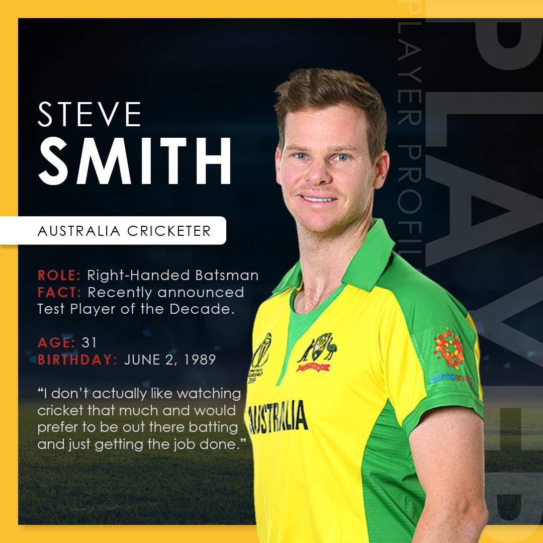 willowtv's tweet image. To prep for next week’s Australia v. New Zealand match, here’s a #PlayerHighlight on @stevesmith49 of @CricketAus! 🏏

Don’t miss the Pakistan Super League 2021 (@thePSLt20) starting in TWO DAYS! Tune in on Willow.TV on February 20th for the first match!