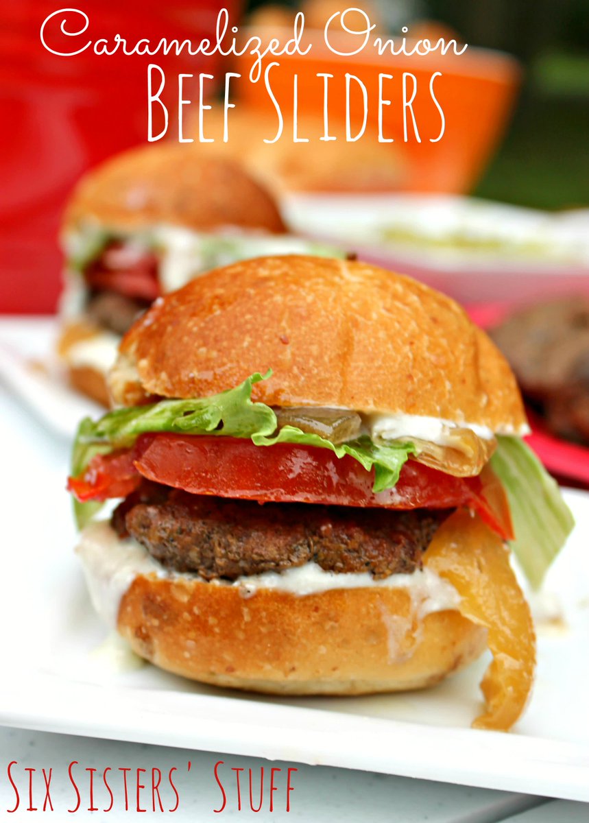 SixSistersStuff's tweet photo. What's not to love about sliders?! Here is our favorite beef slider with caramelized onion to make your taste buds sing and dance!
https://t.co/pOw2zwkTjq #sixsistersstuff #beefsliders #caramelizedonion https://t.co/5KmNC0TQXP