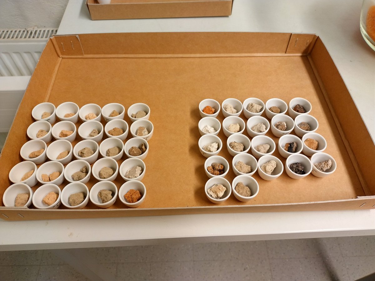 uinekailamaki's tweet photo. They look so cute 😂 Assorted tiny mudbrick samples from Israel, Armenia and Cyprus. #BuildingSustainability #mudbricks #AncientNearEast @ANEE_Helsinki @MartaLorenzon https://t.co/yiQksIPHFG