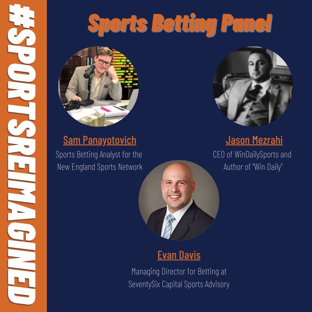 Lock of the day: attending this panel at the 2021 Illinois Sports Business Conference🔒 

The countdown is on, grab your tickets now 🎟

#SportsReimagined #ISBC2021 #sportsgambling #illini #wearegies