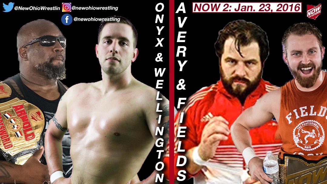 Tomorrow night at 7pm on Facebook, it’s night one of the “Best of Onyx” <a href="/OnyxBlack55/">Onyx</a> on the #NOWNationRecap! He teams with <a href="/GRWellington/">Graham Wellington</a> against Brandon Fields and James Avery at #NOW2! This would create a lot of rivalries down the road in #NOW for Onyx, would he get the win?
