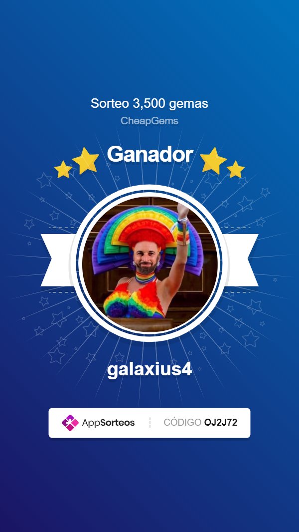 CheapGems's tweet image. Y el ganador es... @galaxius4.

🥳 ¡ENHORABUENA! 🥳

Contacta con nosotros para reclamar tu premio.