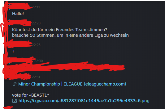 Es geht ein Steam Hack um. Accounts werden gehackt und versenden Nachrichten an Freunde. Die Nachrichten sind neutral formuliert. Fragt bei euren Freunden nach BEVOR ihr auf den Link klickt   #steamhack