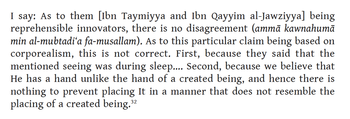 Another Shāfiʿī scholar, Munāwī (d. 1622) spoke harshly of Ibn Taymiyyah and followers. 10/