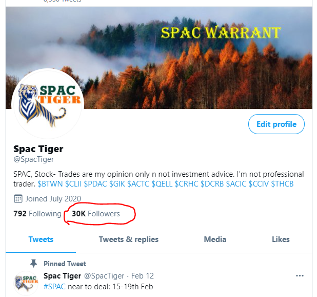 StockMars's tweet image. WOW crossed 30K followers. 
Thanks for connecting and believing me. It's an honor. 
#SPAC #SPACSquad