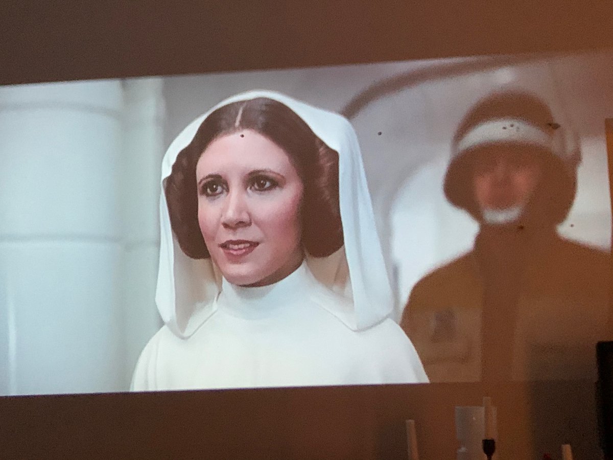 latestdad's tweet photo. Watching #rogueone &amp; reminded of my 6 Degrees of Separation 2 #starwars:  #ingvildDeila who played Carrie Fisher’s body double, was Josie in my short play ‘Quarter of a Million Heartbeats” produced by @cast_ironacts @PrettyVillain1 @RaggedFoils &amp; @CaravanProds over last few years https://t.co/vFBjoLZRoA