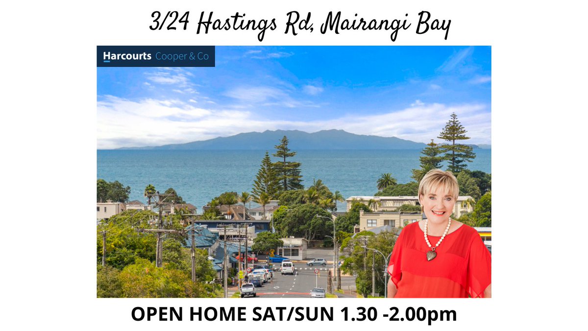 DebMcCool's tweet image. #openhome 3/24 Hastings Rd, Mairangi Bay, 3 bedroom, 2 bathroom home so close to the beach and shops - great view!  Open Saturday and Sunday 1.30 - 2.00pm more details here:  debmccoolrealestate.co.nz/properties-for… #openhome #houseforsalemairangibay #hotproperty #harcourts