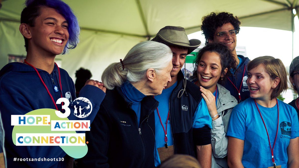 RootsandShoots's tweet photo. Happy almost bday to us!! Tomorrow is our 30th and we can't wait to celebrate with you and take action all year long!! Find out how you can turn your passion into purpose at https://t.co/oAoslMGsvb #rootsandshoots30 https://t.co/bobCufjQu5