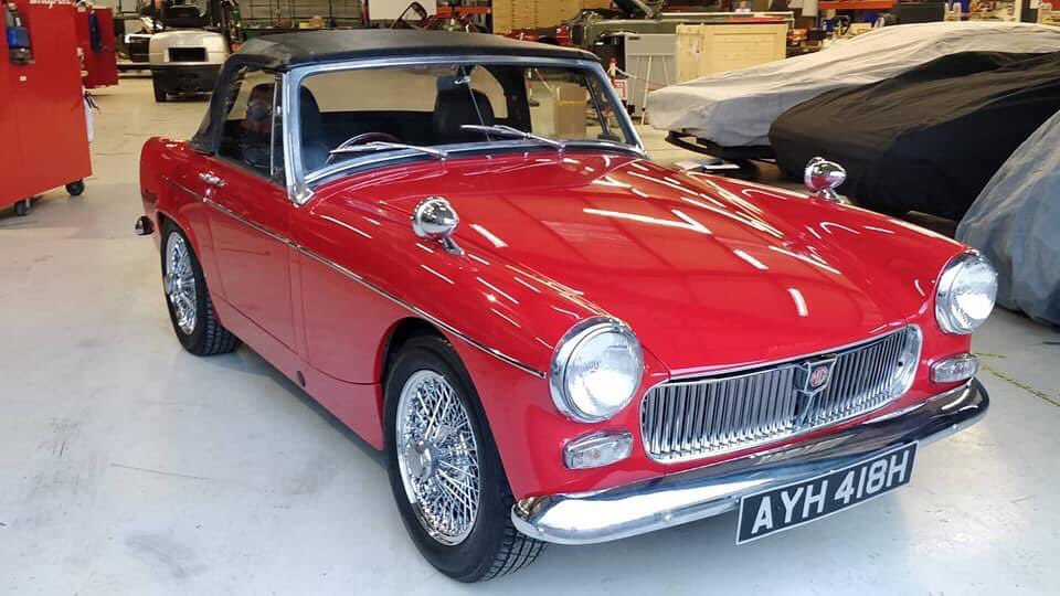 The first all electric Midget ?  ... now I’m a petrol head hobbyist by nature of my life learning but in reality saving landfill cars with a green alternative solution has to be given a ‘hats off award’ ?