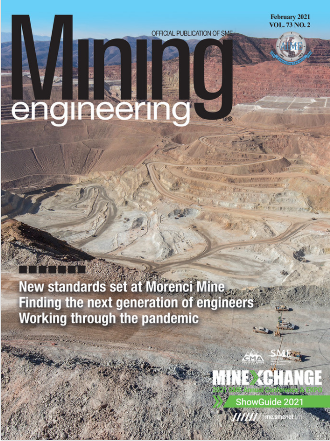 Successes at Morenci operations are featured in the February cover story of Mining engineering magazine, <a href="/smecommunity/">SME</a> official publication: view.publitas.com/freeport-mcmor…
 
#WeAreFreeportMcMoRan #ForemostInCopper #agile
