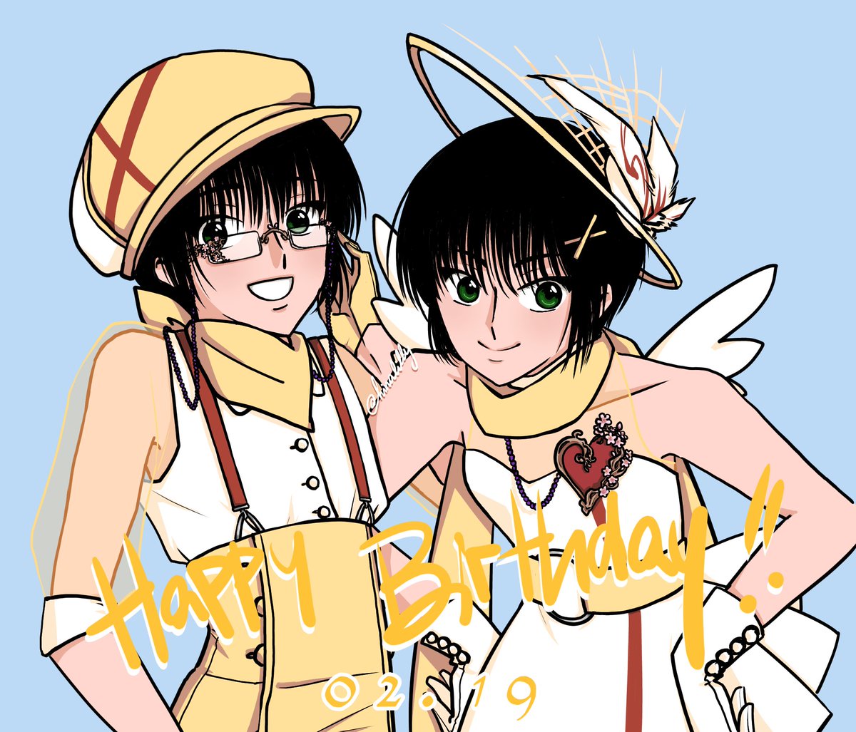 Hina 8th 運命の遙凛 02 19 Happy Birthday To The Sumeragi Twins Tokyobabylon 東京babylon Clamp 皇昴流星誕祭 皇北都星誕祭 Hina 8th 運命の遙凛 02 19 Happy Birthday To The Sumeragi Twins Tokyobabylon 東京babylon Clamp 皇昴流星誕祭 皇北都星誕祭