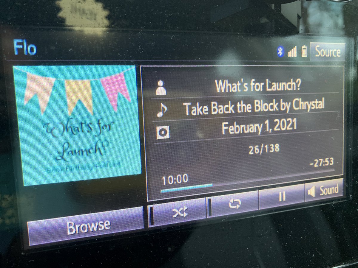 FlorenceMigga's tweet photo. Catching up on one of my favorite podcasts with @mariafrazer_ and @creativelychrys!
#whatsforlaunch #takebacktheblock https://t.co/HZNET6bP3W