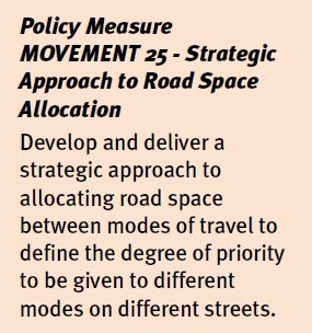 Incredibly positive to see the clear commitment to a strategic approach to roadspace reallocation!(vital to carving out space for both genuinely coherent cycling networks & fast, efficient public transport networks in a dense, historic city never designed for the car)6/