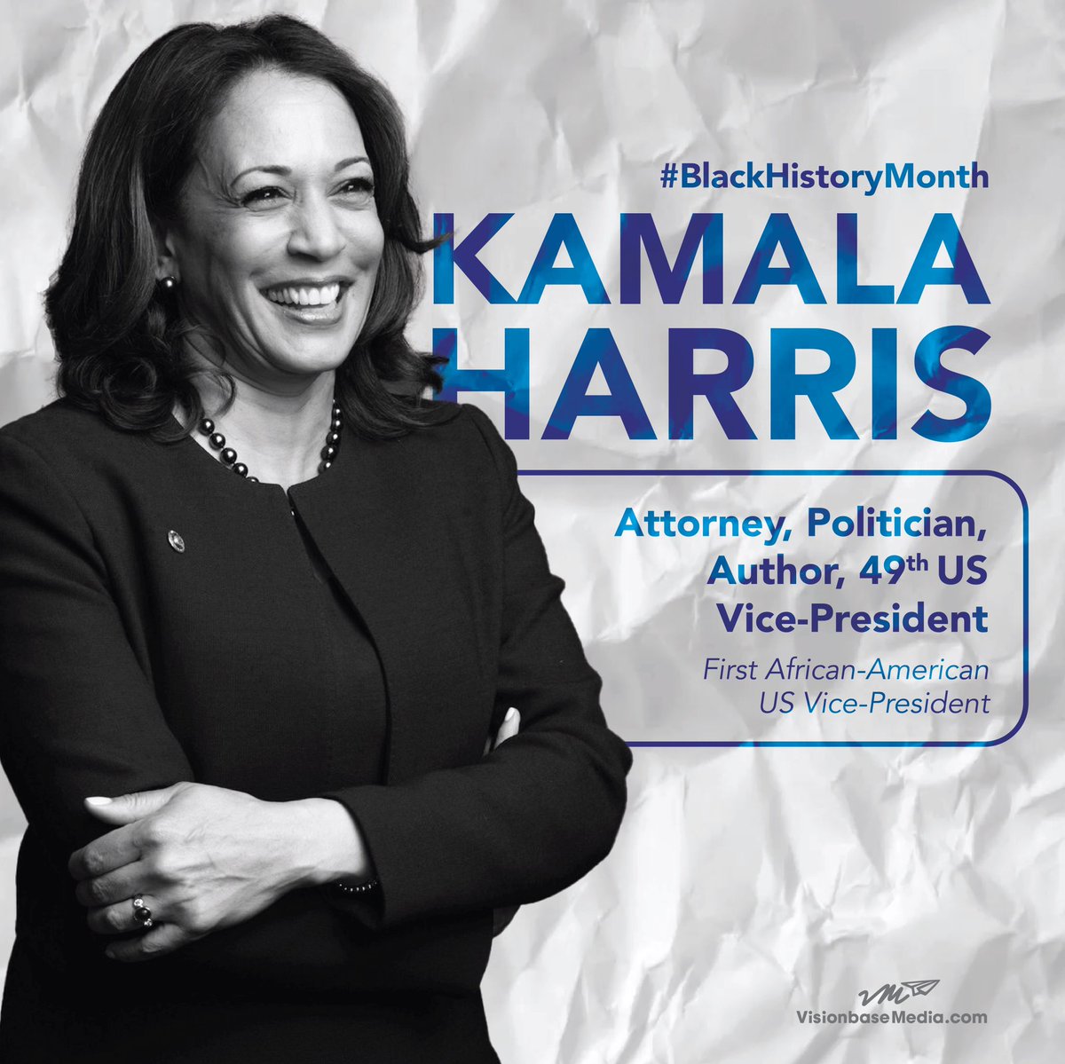 visionbasemedia's tweet photo. “When I look at young girls and boys, and they look at me, they see themselves, and what they can be. That’s the weight that I carry, and the joy of the weight.” #bhm #blackhistorymonth #vision #purpose #inspiration #kamalaharris https://t.co/DJGSYgYhbD