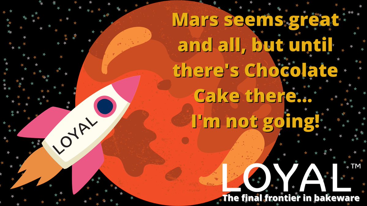 There seems to be a lot of talk about Mars this morning... Personally, I think that they are looking for the wrong thing.
Cake. Cake is where it is at <a href="/NASAPersevere/">ARCHIVED - NASA's Perseverance Mars Rover</a> 
#Mars2020 #cake #cakeiseternal