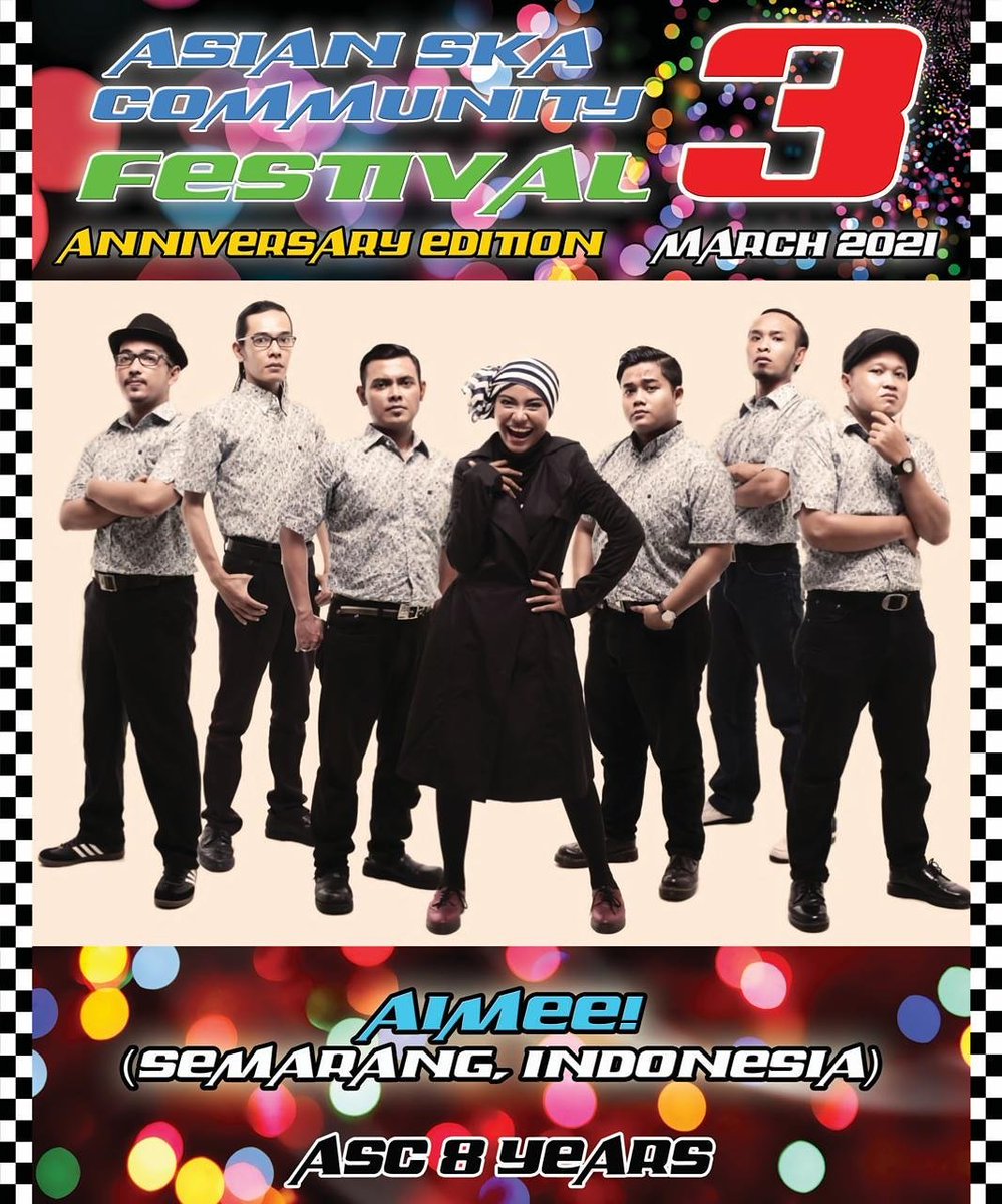 Hola amigos de ASC.  🎉🎉

<a href="/AimeeRocksteady/">Aimee!BAND</a> de Indonesia 🇮🇩 son invitados a nuestro 3er festival online.

#asianskacommunity
#asianskacommunityfestival
#ASCFestival
#aimeetheskarocksteady 
#8thAnniversary