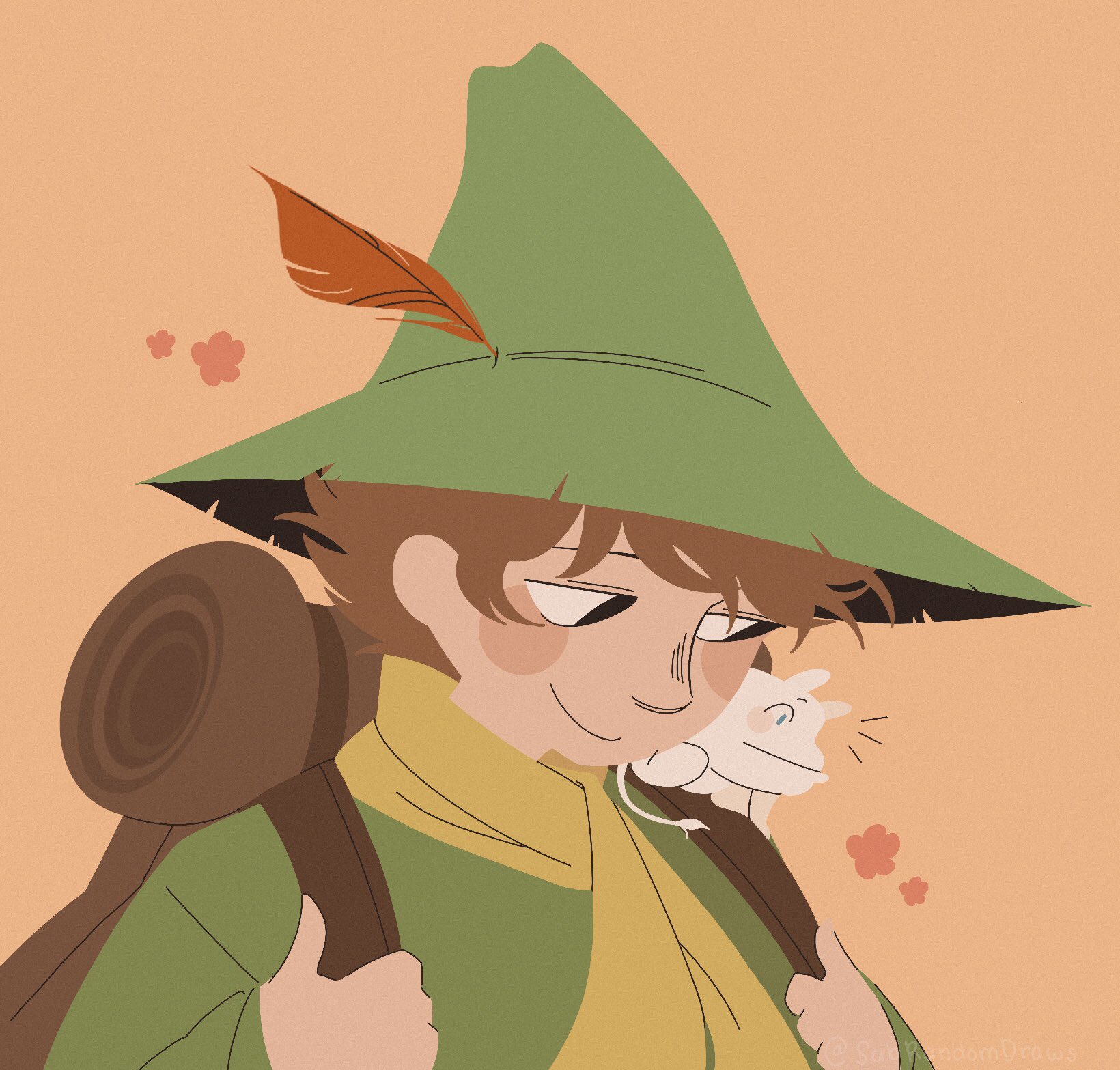 Moomintroll x Snufkin